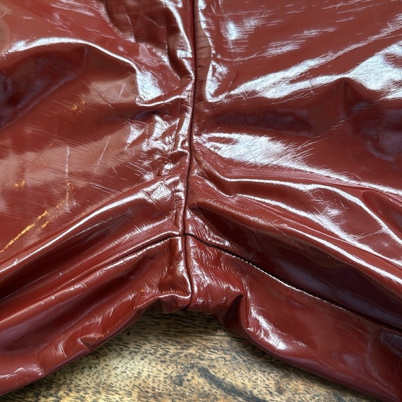 Commando Shiny Burgundy leggings faux patent leather - Picture 7 of 10
